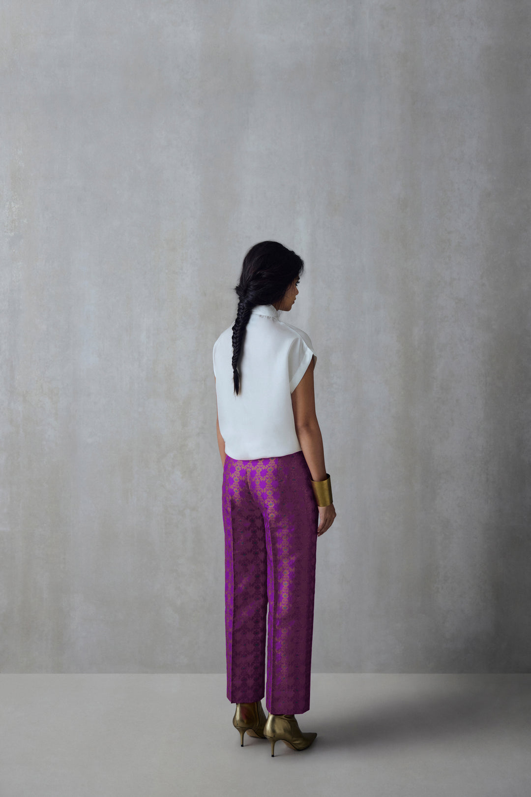 Silk Brocade Culotte