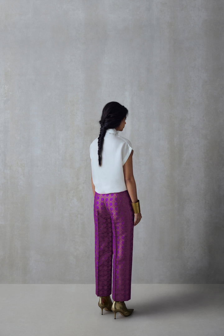 Silk Brocade Culotte