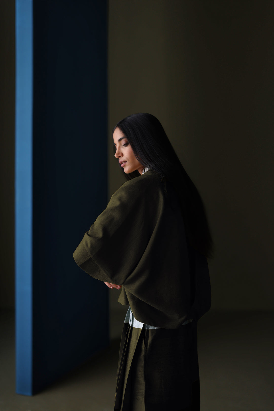 Silk Cropped Jacket