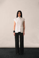 A poplin straight-fit trouser with pockets – PAYAL KHANDWALA