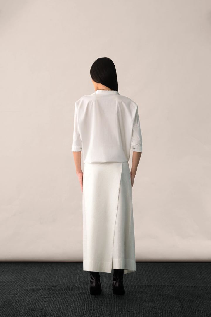 Poplin Wrap Palazzo