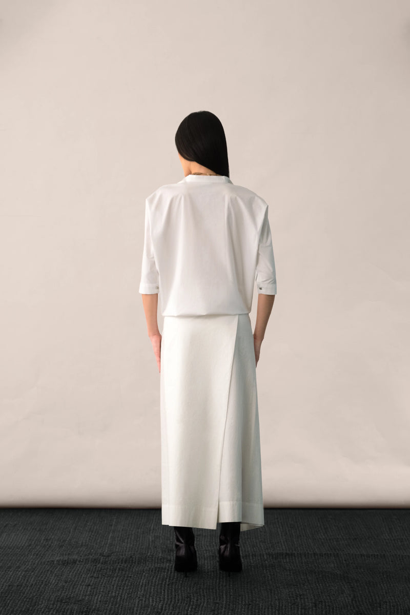 Poplin Wrap Palazzo