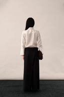 Poplin Wrap Palazzo