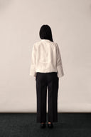 A tailored, everyday trouser handwoven in silk - PAYAL KHANDWALA
