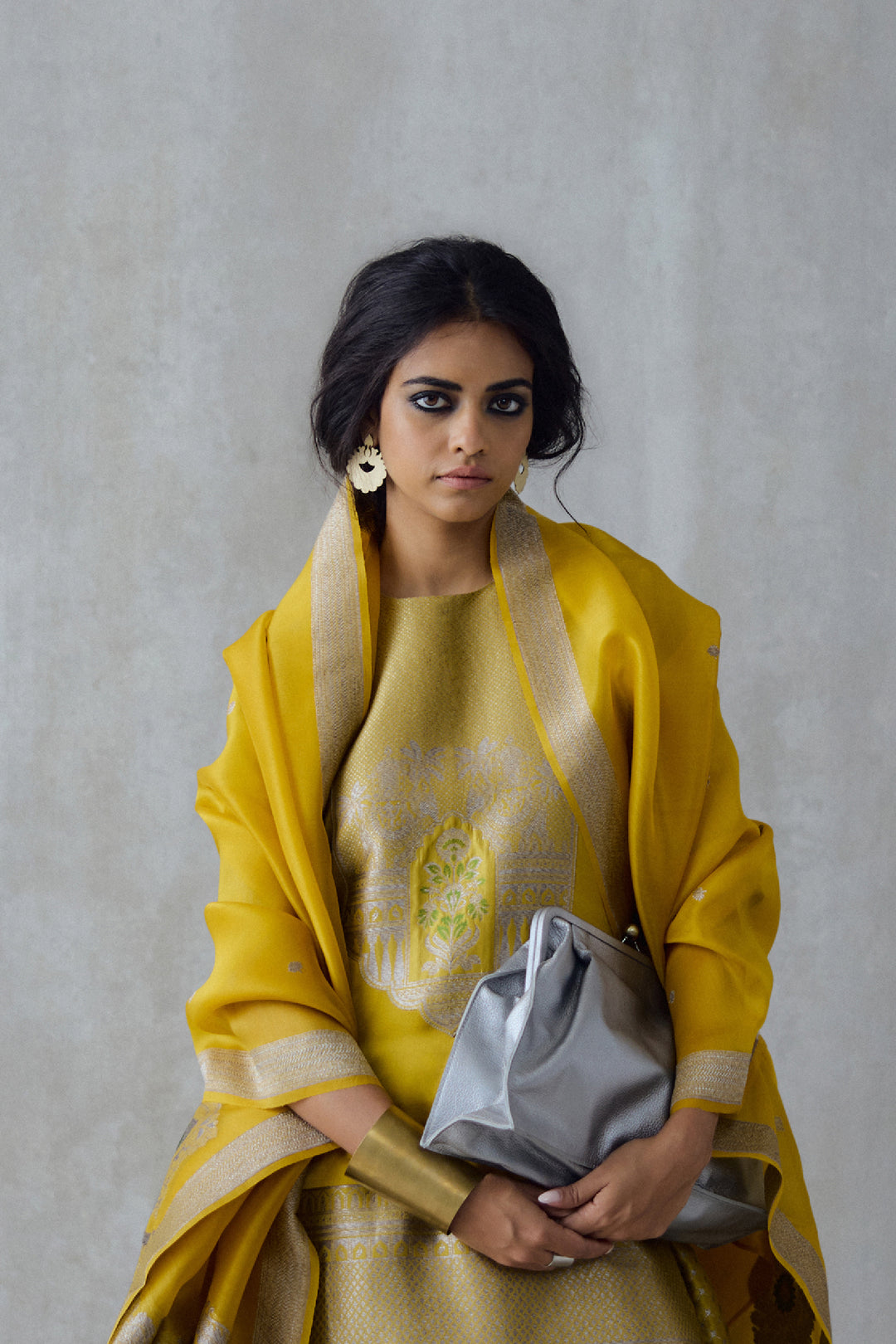 Oversized clutch bag