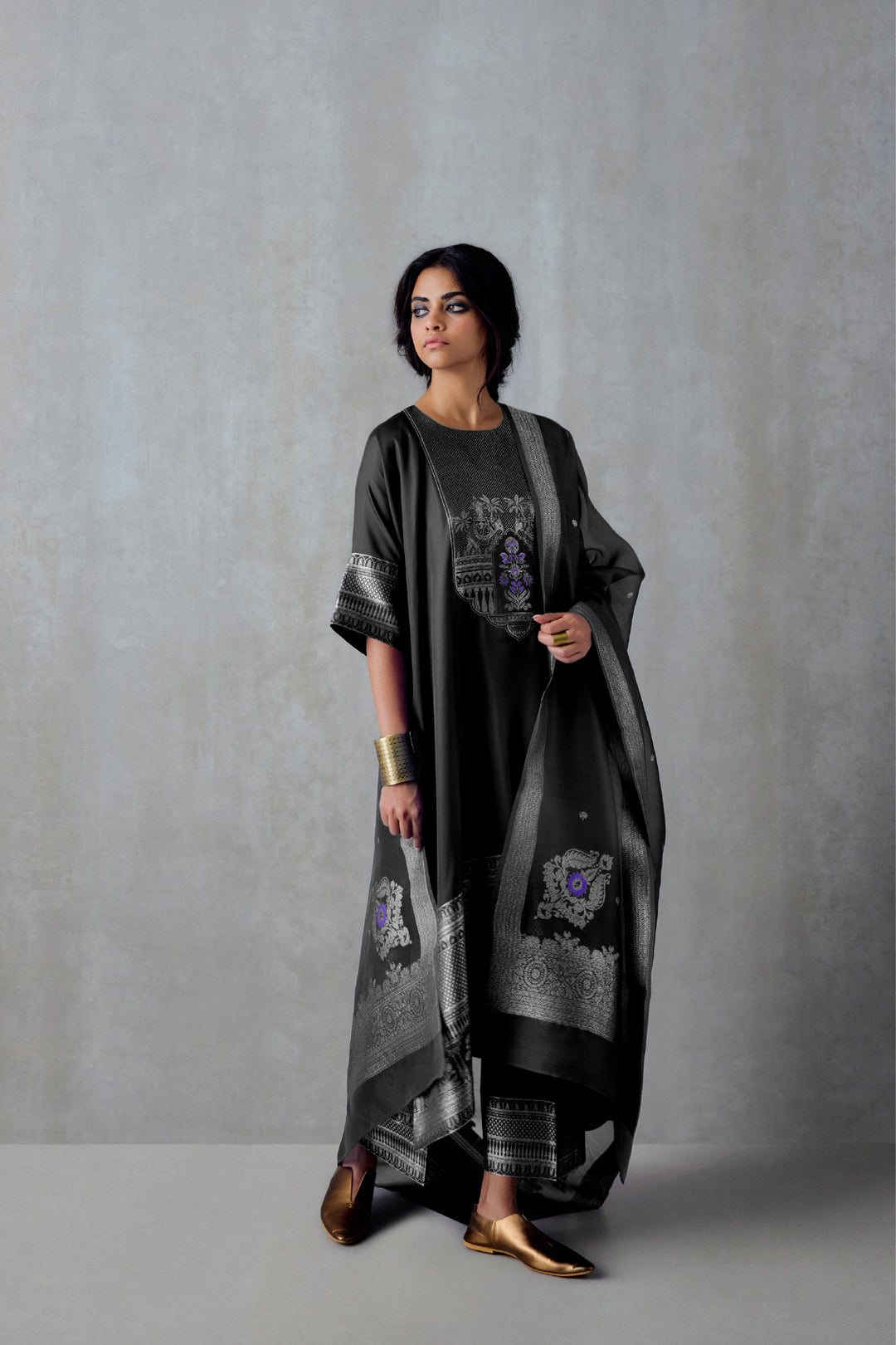 Silk Tunic Set