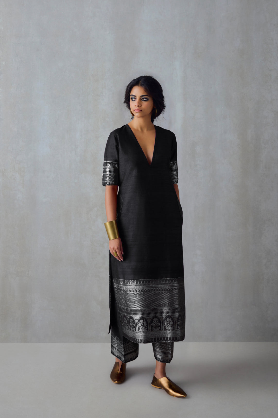 Silk Tunic Set