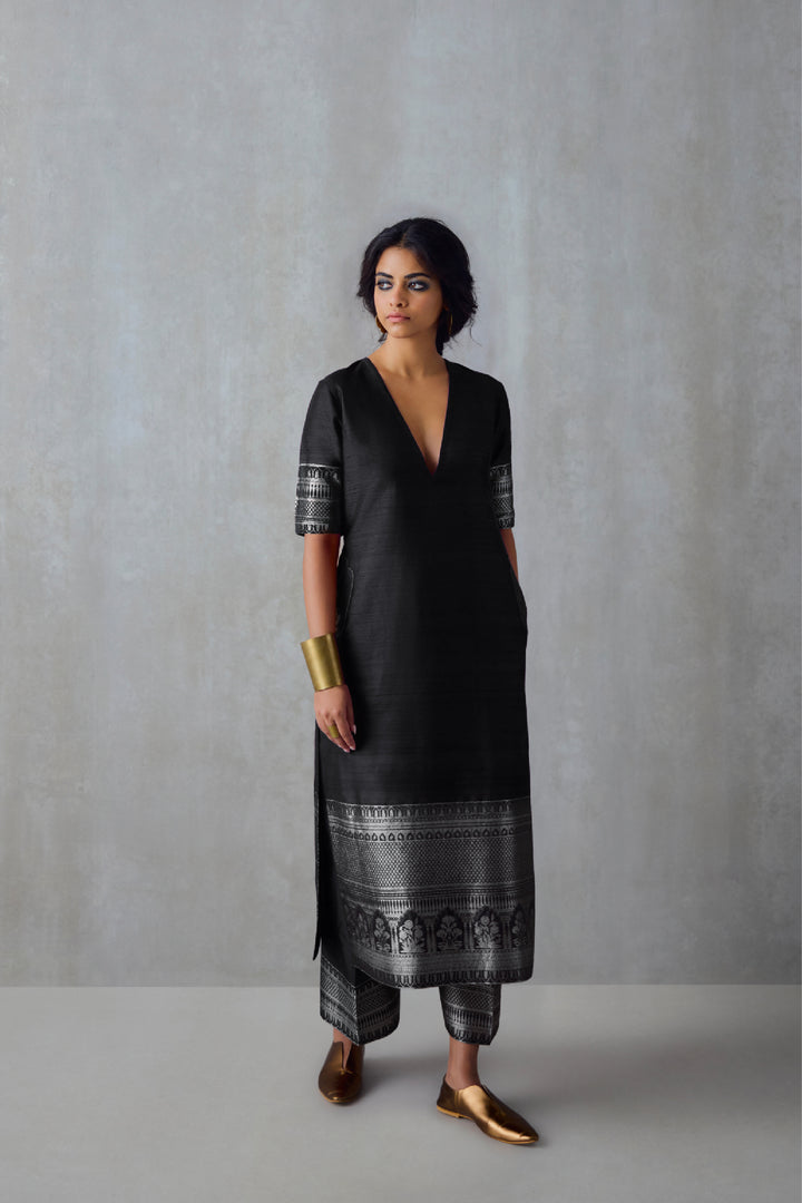 Silk Tunic Set