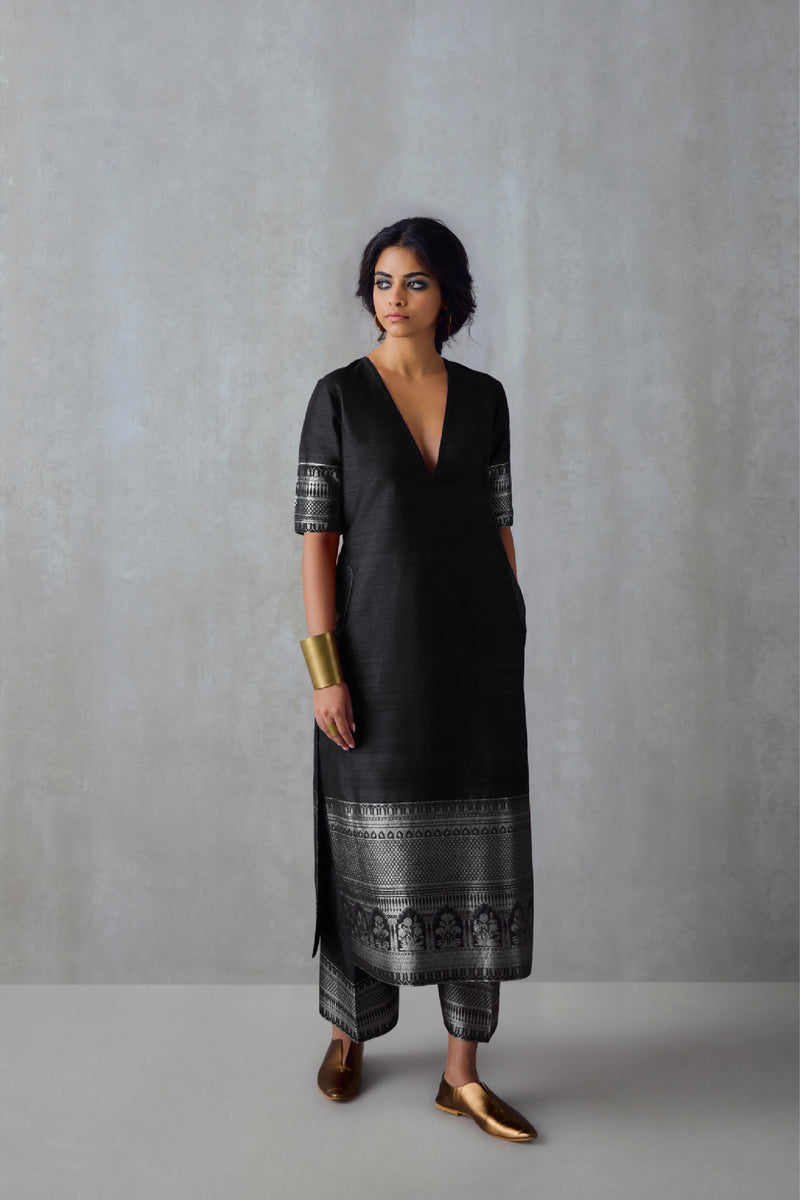 Silk Tunic Set