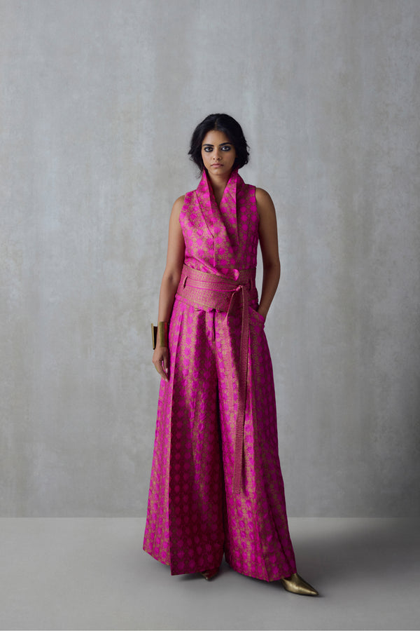 Silk Brocade Waistcoat