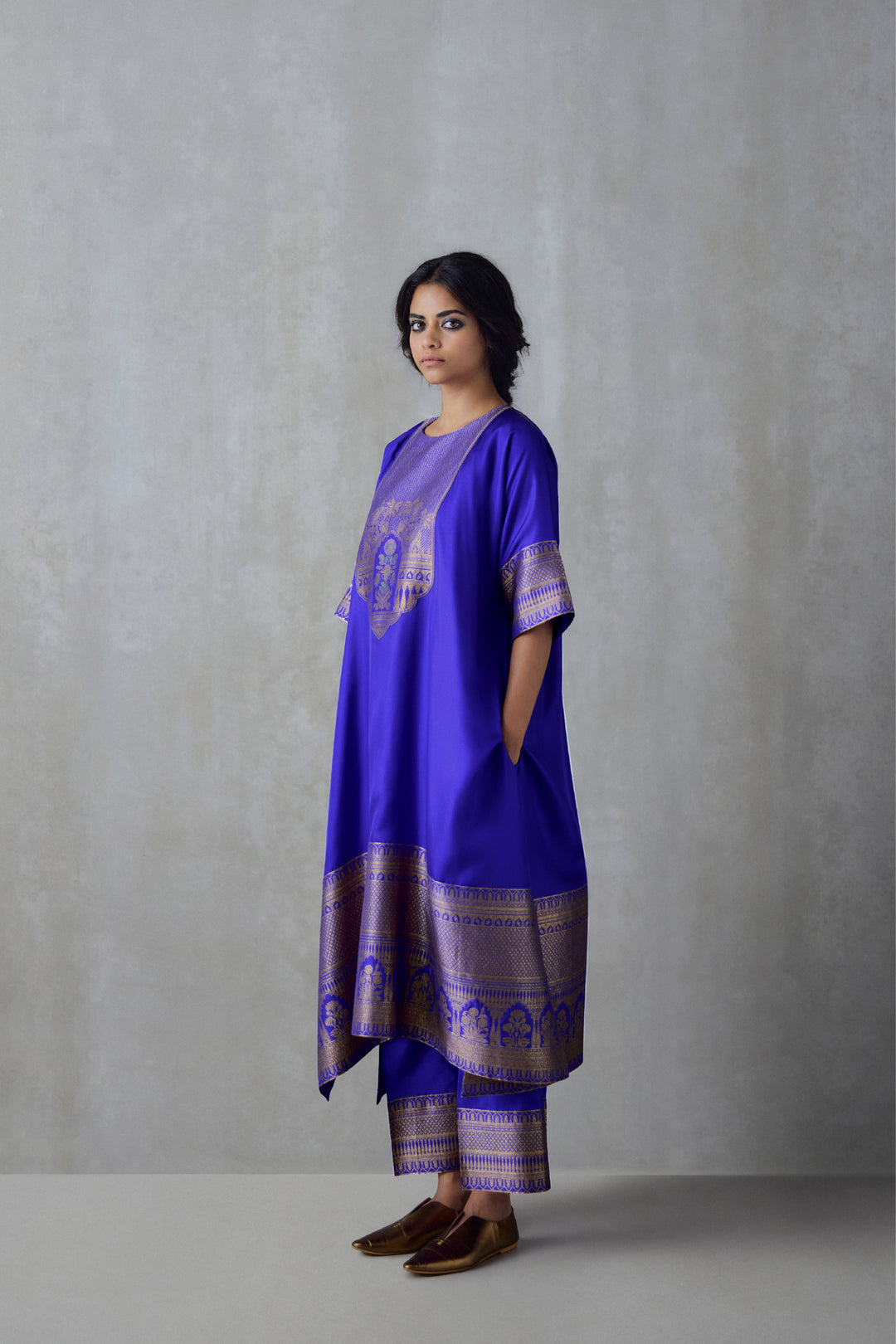 Silk Tunic Set