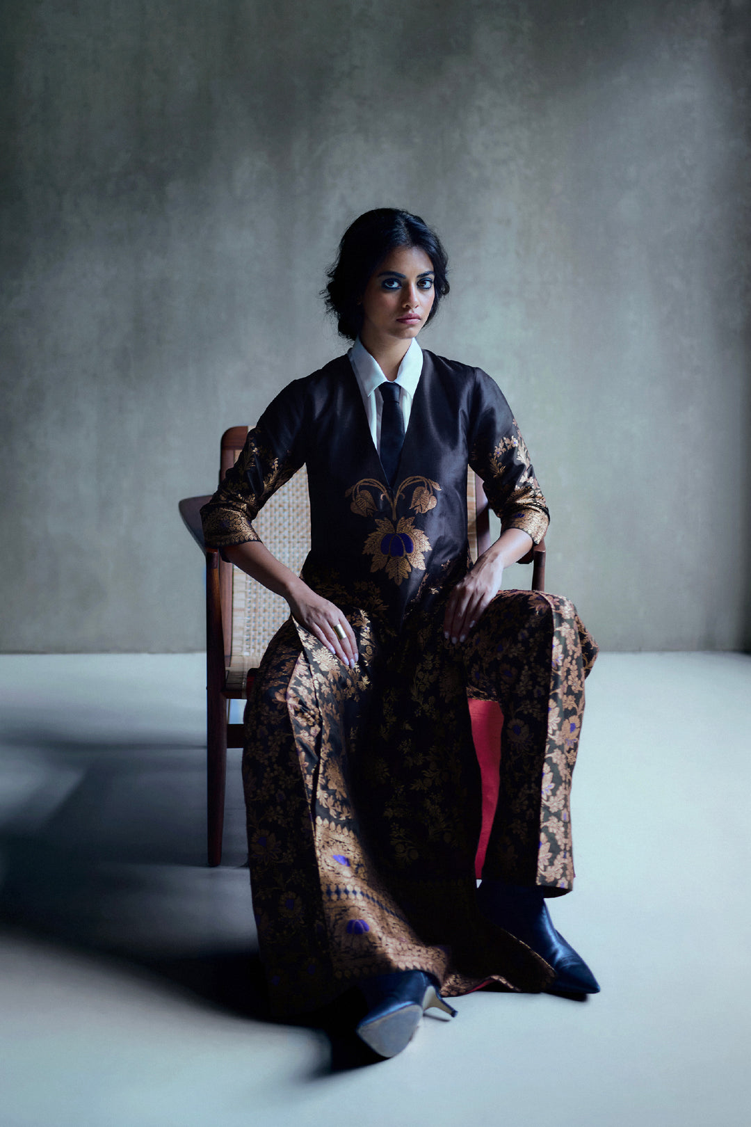 Silk Brocade Trouser