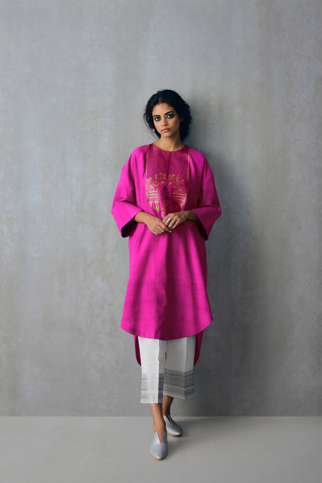 Silk Tunic Set