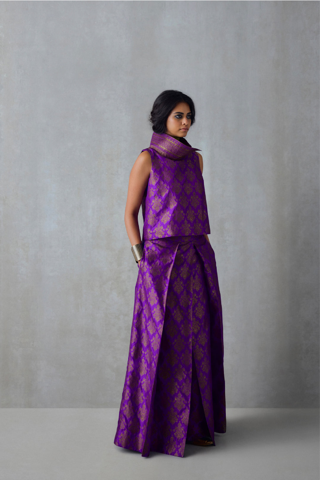 Silk Brocade Waistcoat