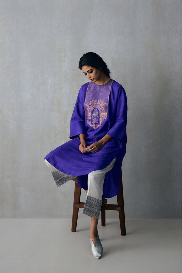 Silk Tunic Set