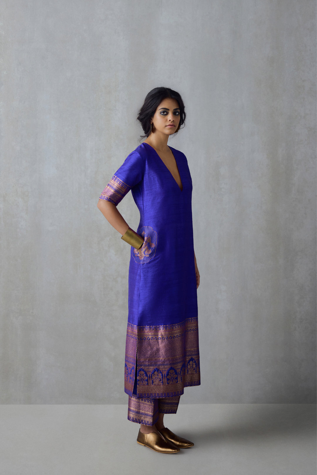 Silk Tunic Set