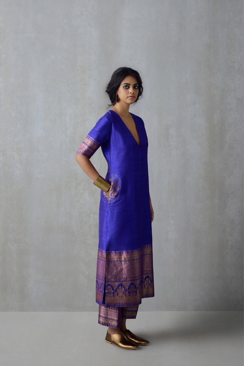 Silk Tunic Set