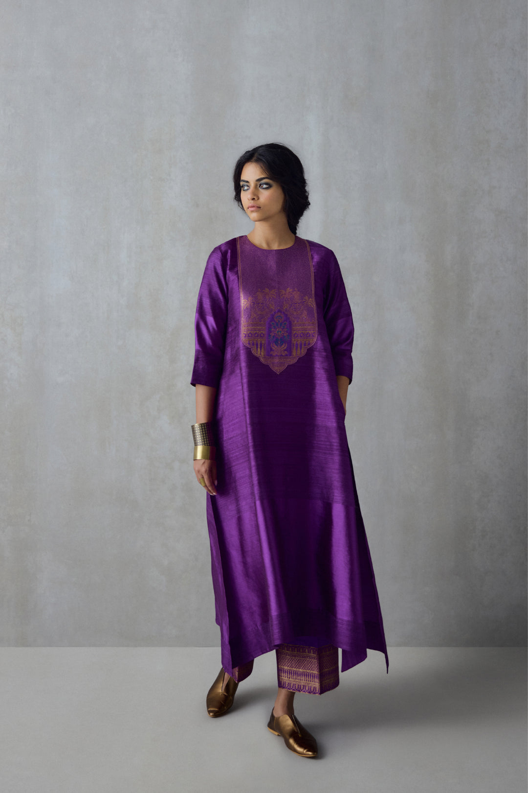 Silk Tunic Set