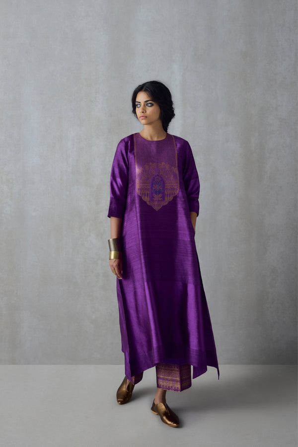 Silk Tunic Set
