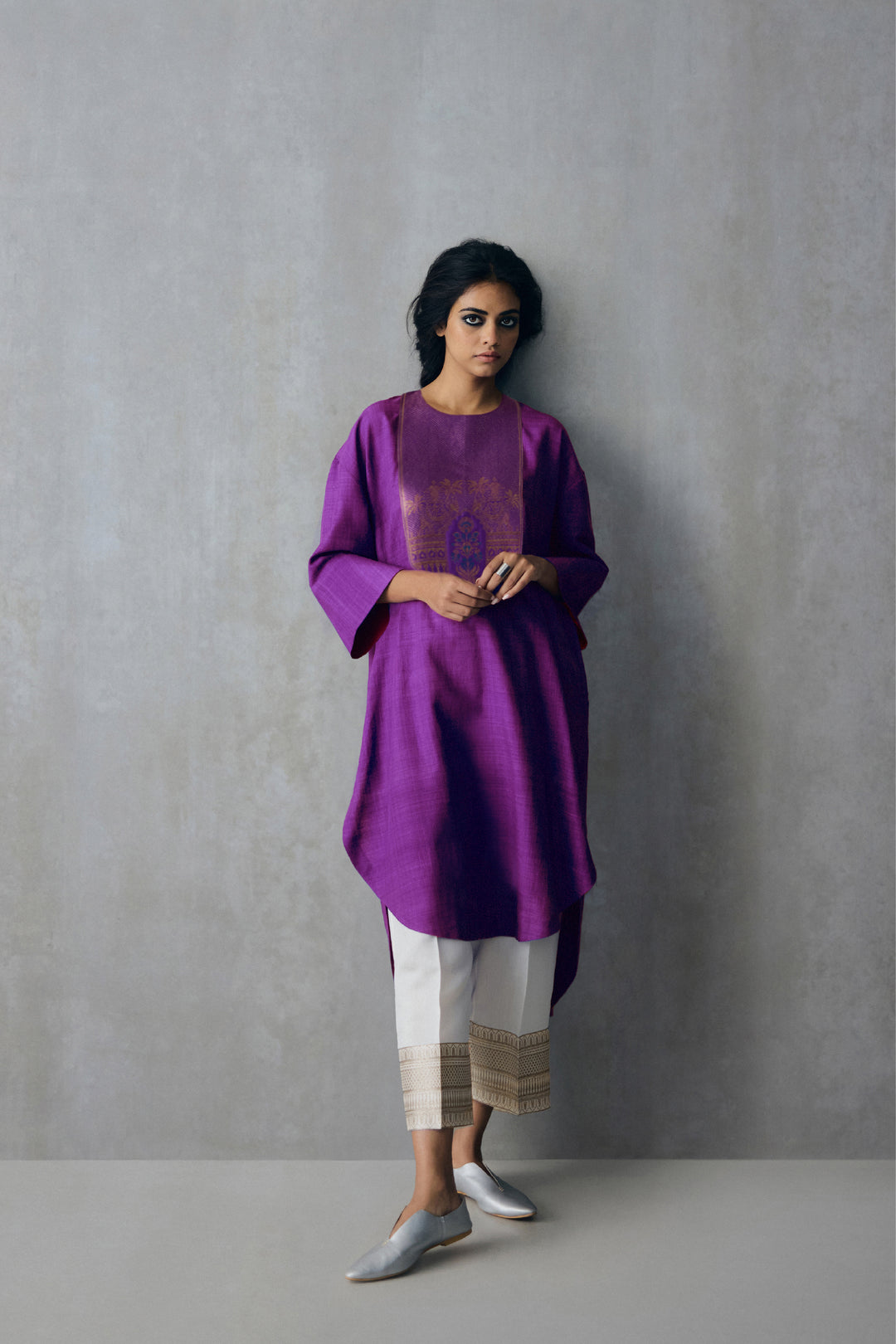 Silk Tunic Set