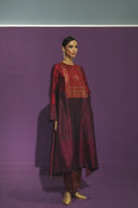 Silk Brocade Kurta Set