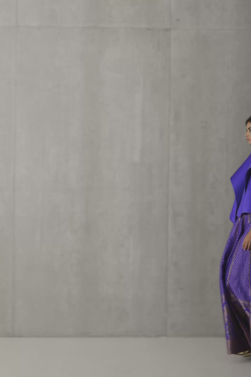 Silk  Cropped Jacket