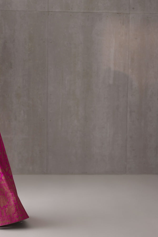 Handwoven Silk Engineered Brocade Top