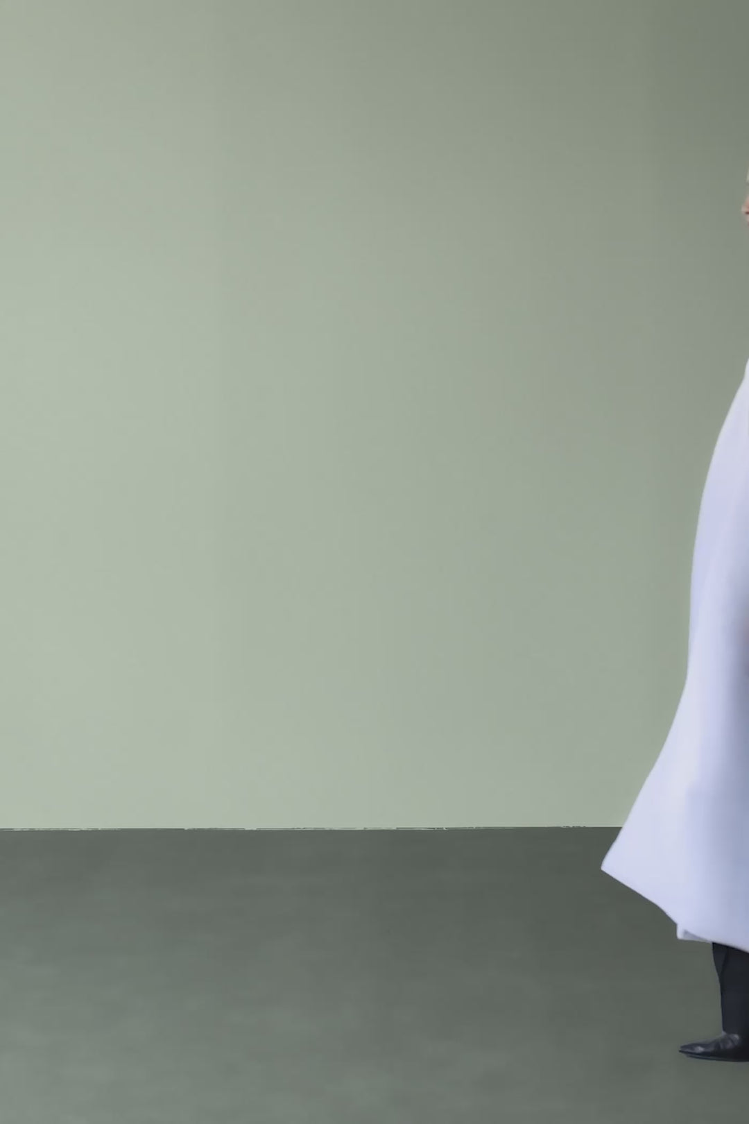 Pleated Kimono Cape