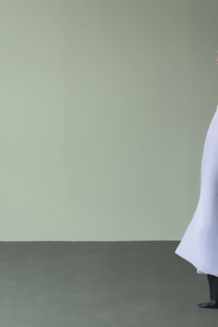 Pleated Kimono Cape