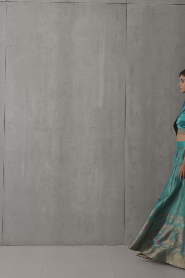 Silk Brocade Lehenga