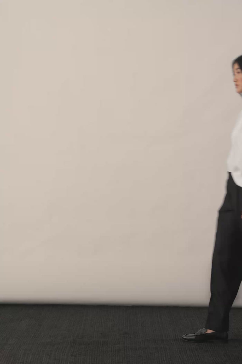Silk Wide-Leg Trouser