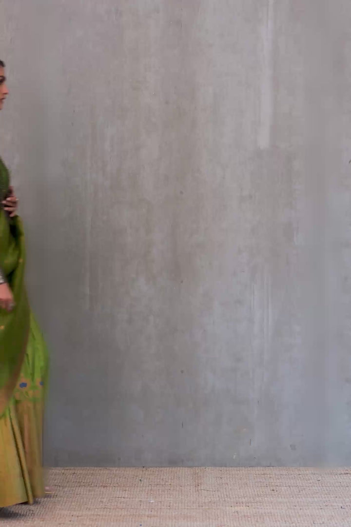Silk Brocade Lehenga