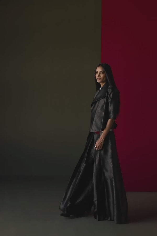 Silk Brocade Palazzo