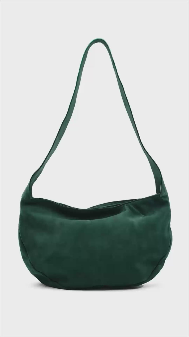 Crescent crossbody bag
