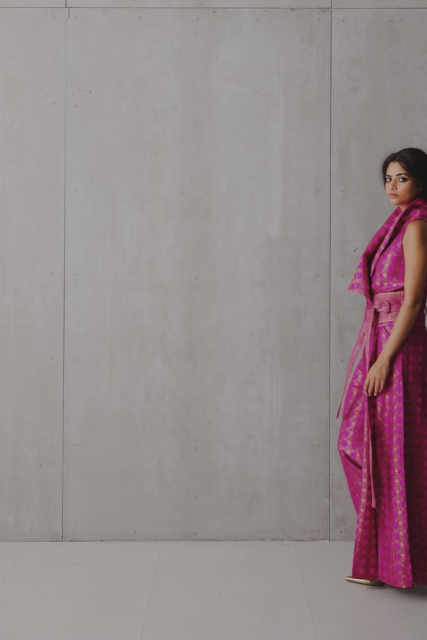 Silk Brocade Palazzo