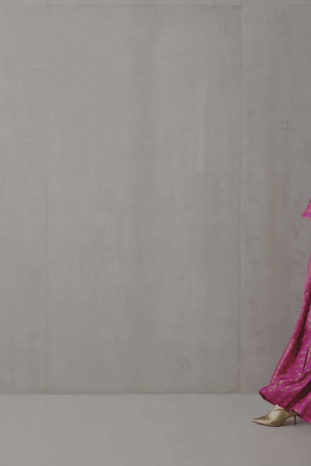 Silk Brocade Palazzo
