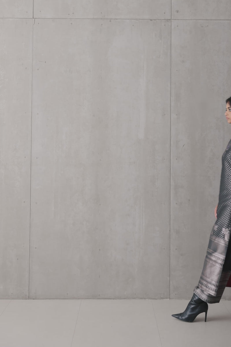 Silk Brocade Tunic Set