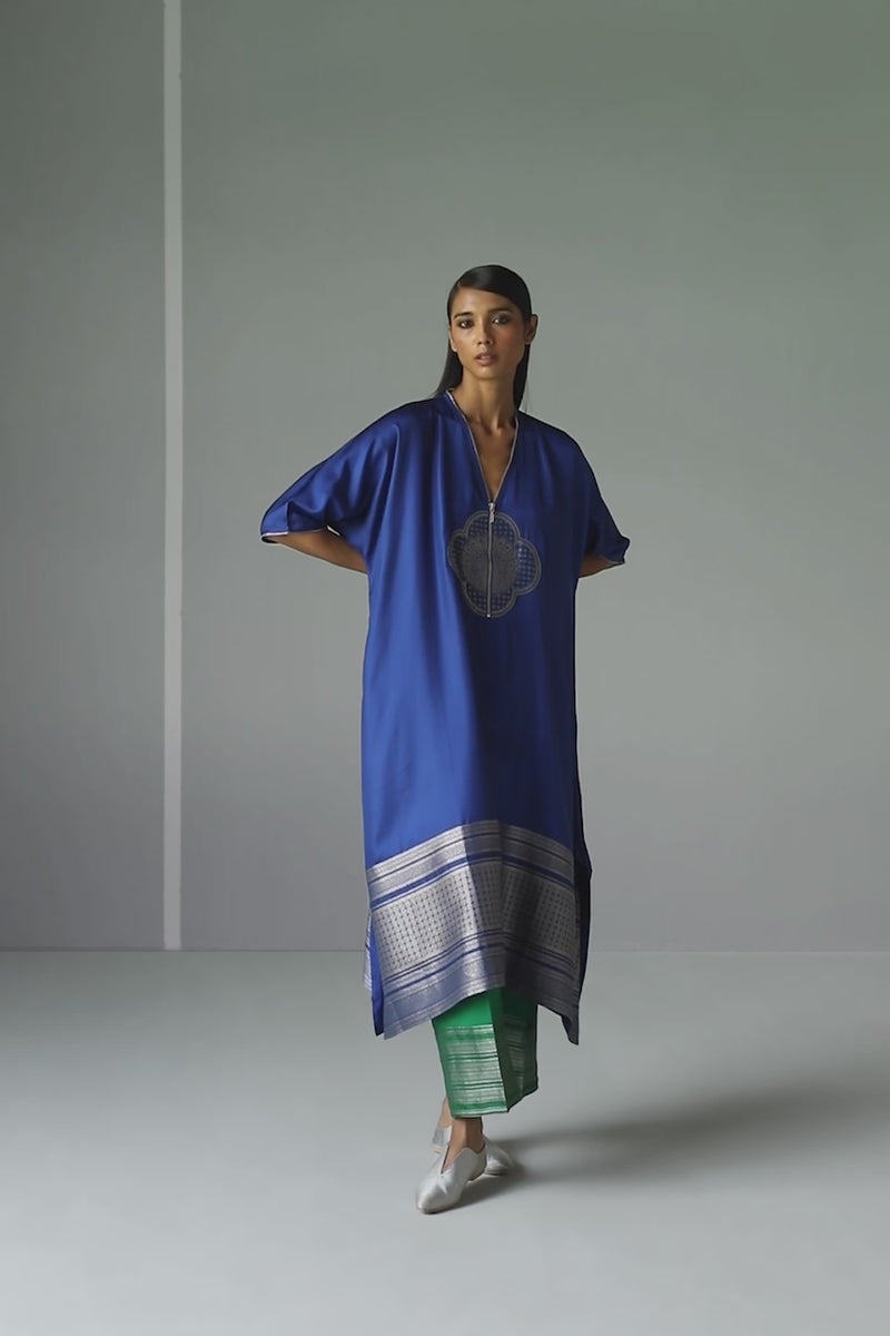 SILK KURTA SET