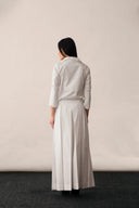 A signature poplin palazzo with pleated details – PAYAL KHANDWALA