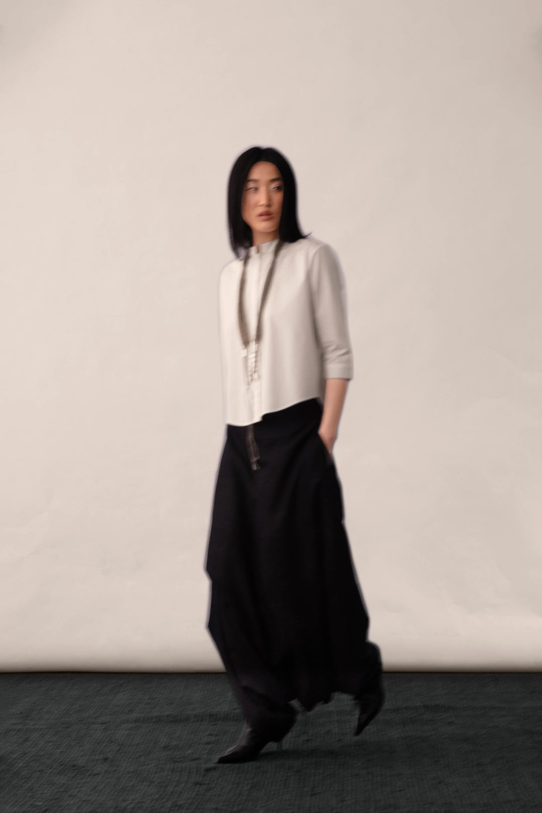Silk Barrel Trouser
