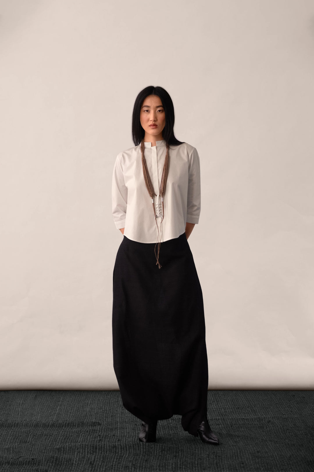 Silk Barrel Trouser