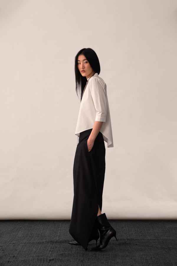 Silk Barrel Trouser