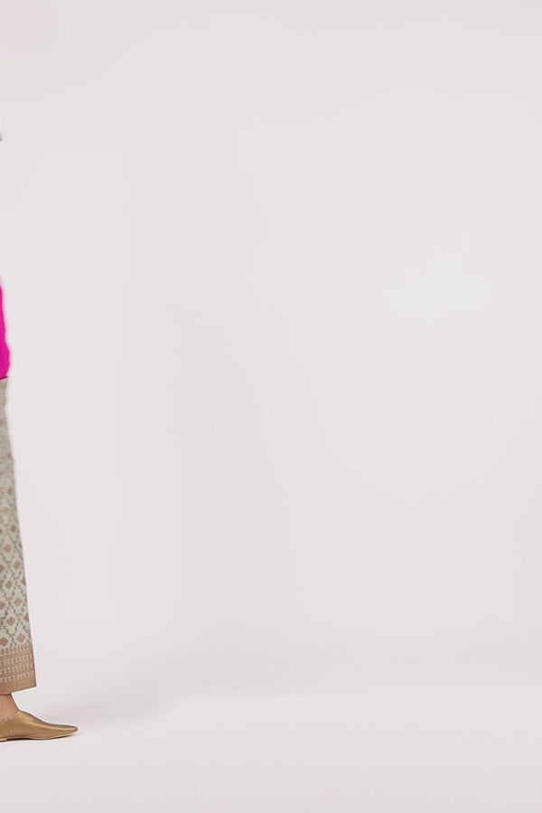 Handwoven Silk Brocade Culotte