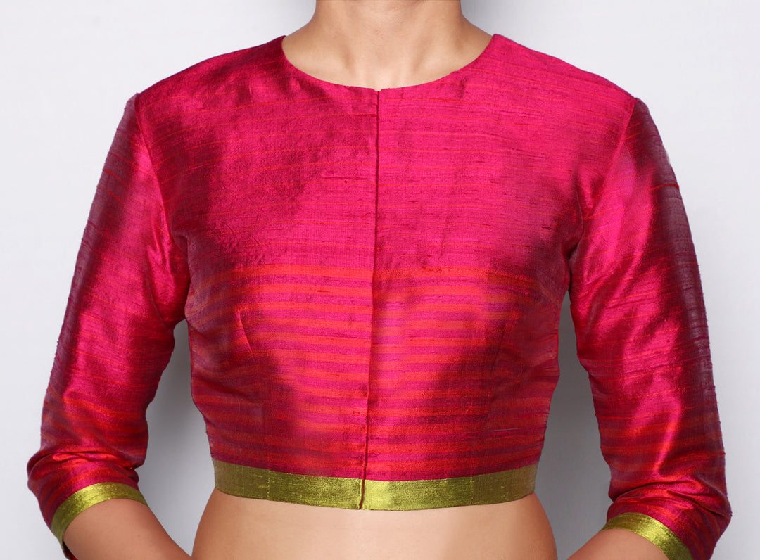 Handwoven Silk Blouse