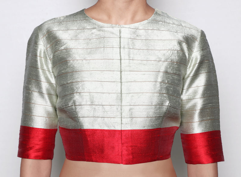 Handwoven Silk Blouse