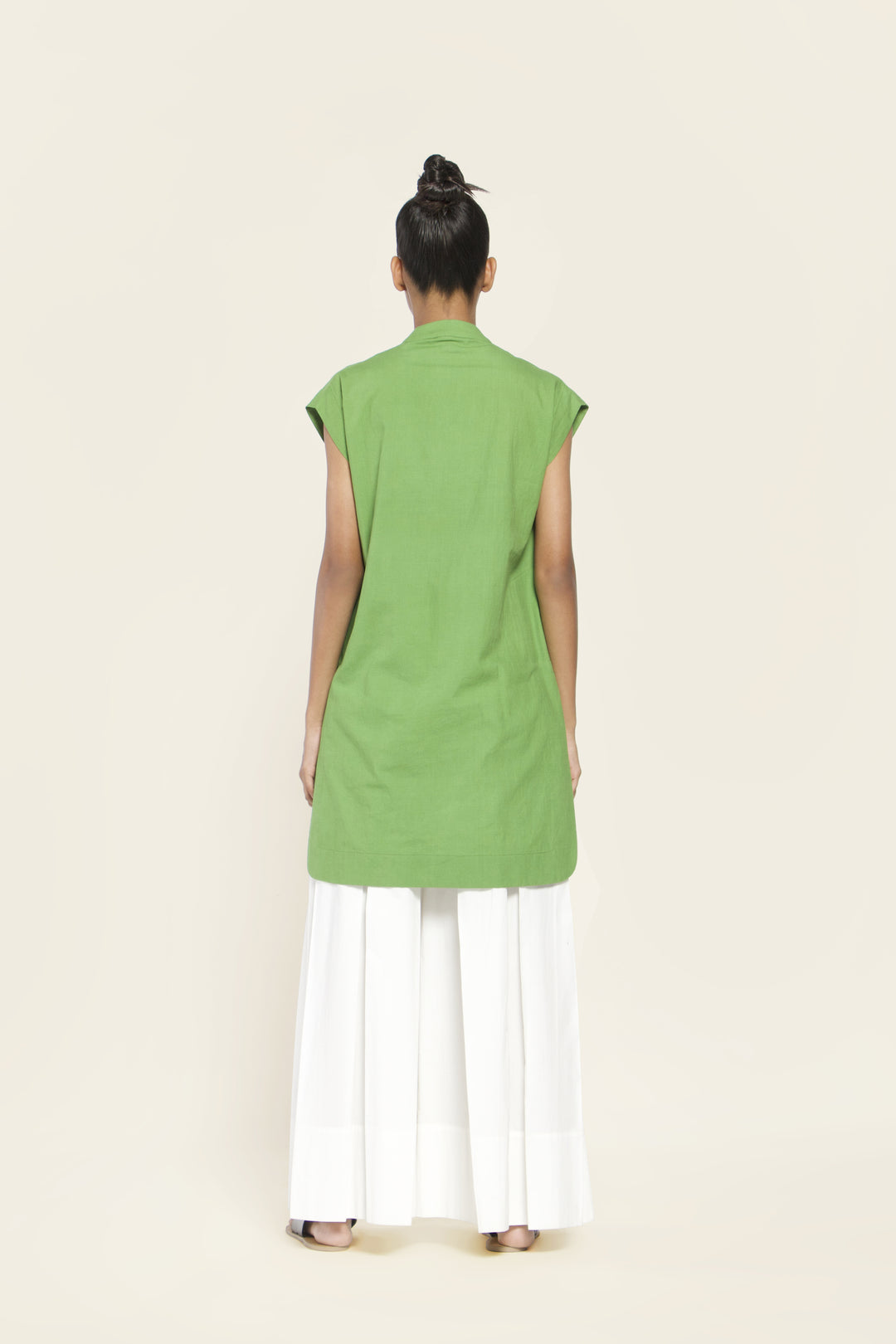 Printed Handwoven Cotton Tunic