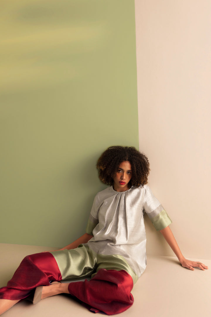 Handwoven Silk Jumpsuit