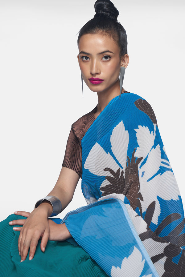 Pleated Sari