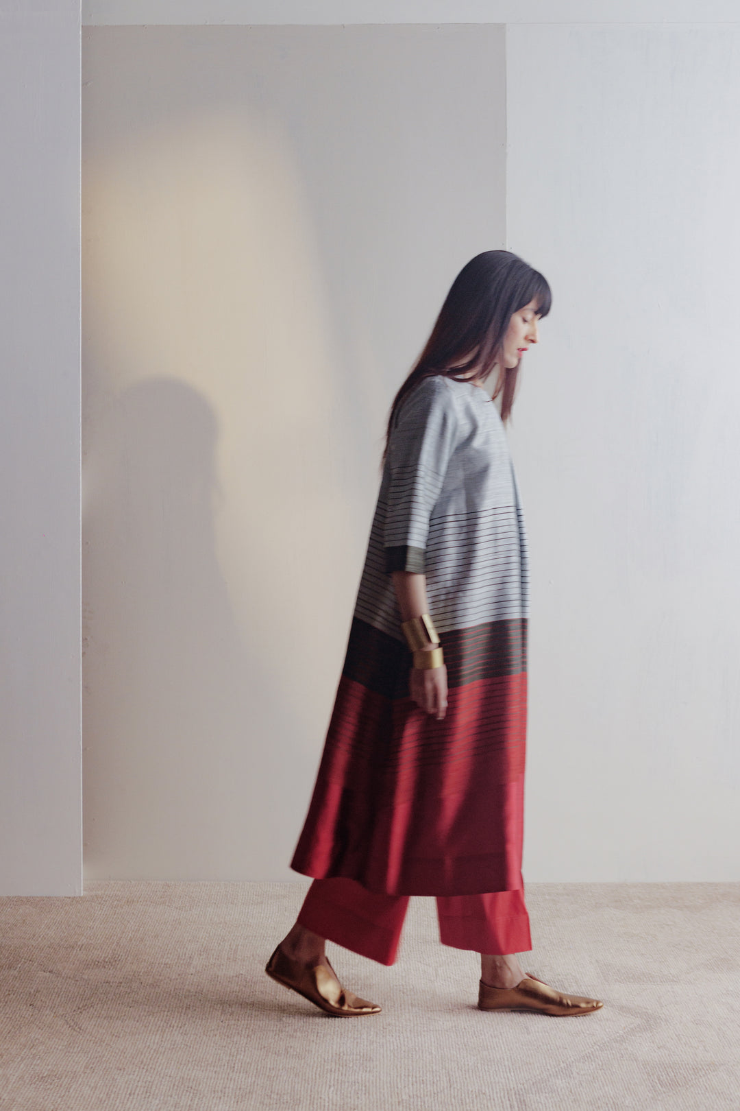 Handwoven Silk Kurta Dress